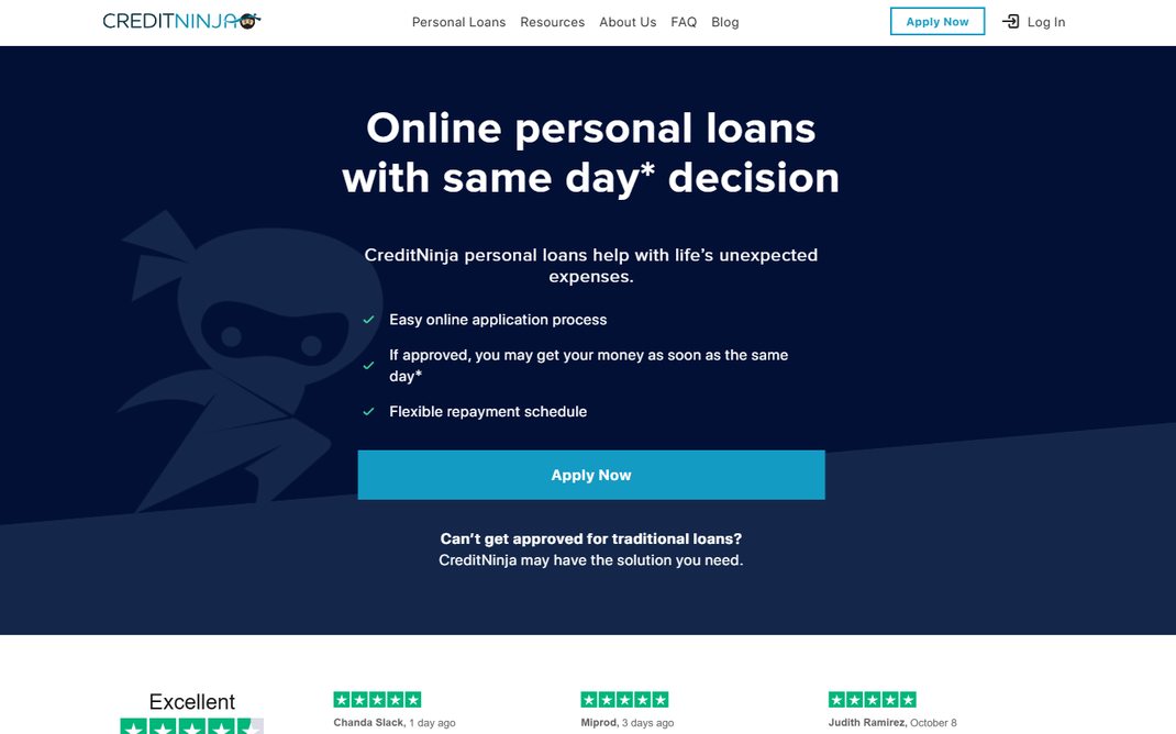 CreditNinja – creditninja.com