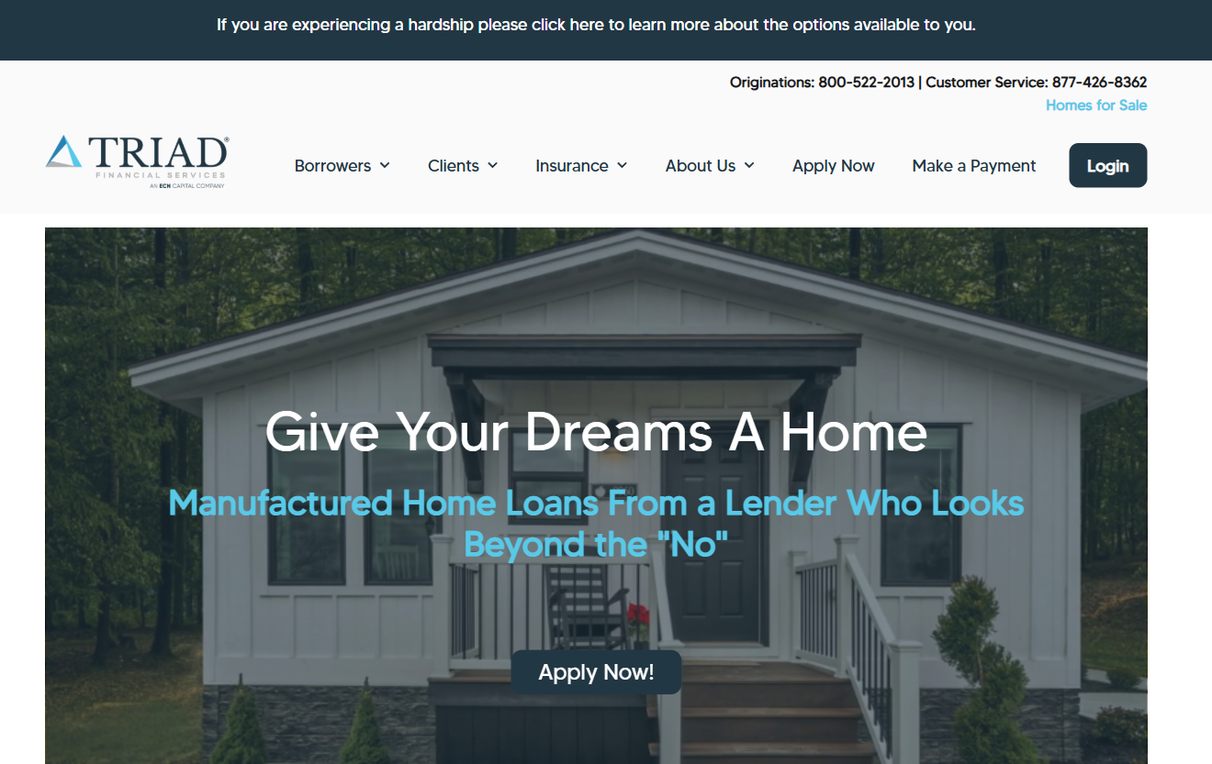 Triad Financial Services – triadfs.com