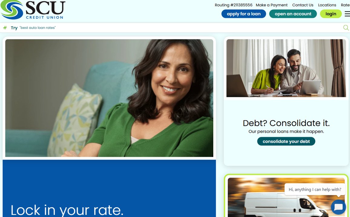 SCU Credit Union – scucu.org